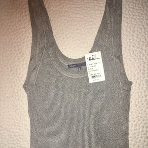 Ron Herman Nickle-Colored Tank Top